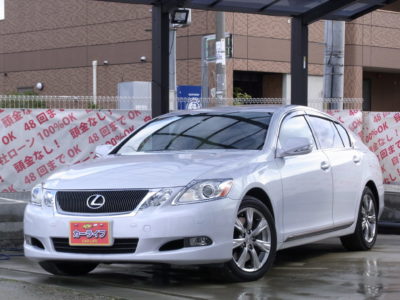 LEXUS　レクサス　GS　バージョンI　『レクサスのグランドセダン GS』 ☆ローダウン☆　内外装とてもキレイです☆　フルセグTV見れます!!　《1年間走行距離無制限保証》