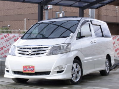 ALPHARD　アルファードV　MS　特別格安アルファード入荷!!　フリップダウンモニター!!　ツインサンルーフ!!　タイミングベルト交換後、納車!!