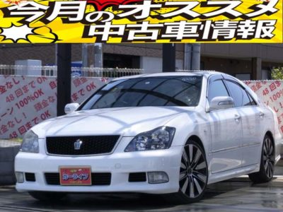 CROWN　クラウンアスリート　60thスペシャルエディション　ダウンサスに19インチＡＷでオシャレなゼロクラ！！特別仕様車でオリジナリティ溢れるお車です☆　《1年間走行距離無制限保証》