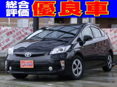 PRIUS　プリウス　S　人気の黒★入荷しました!!　TV視聴可!!　バックカメラ!!　燃費を考えるなら迷わずプリウス(^^)/　おすすめ♪　