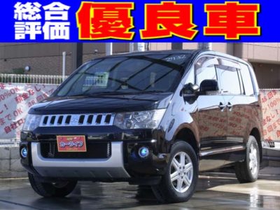 DELICA　デリカ　D:5　4WD　Gパワーパッケージ　【上級グレード】～ミニバン＆SUVの融合～　パワースライドドア!!　ドライブレコーダー!!　TV＆フリップダウンモニター!!　ワンオーナー!!　雪道や悪路でも安心☆★　アウトドアにも普段使いにもオススメです(^^)/　《1年間走行距離無制限保証》