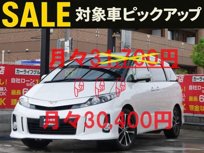 【🎊セール対象車✨️】ESTIMA　エスティマ　アエラス