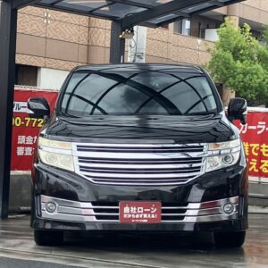 エルグランド　ライダー　黒本革シート　【総合評価優良車】