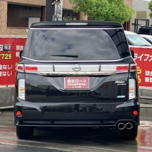 エルグランド　ライダー　黒本革シート　【総合評価優良車】