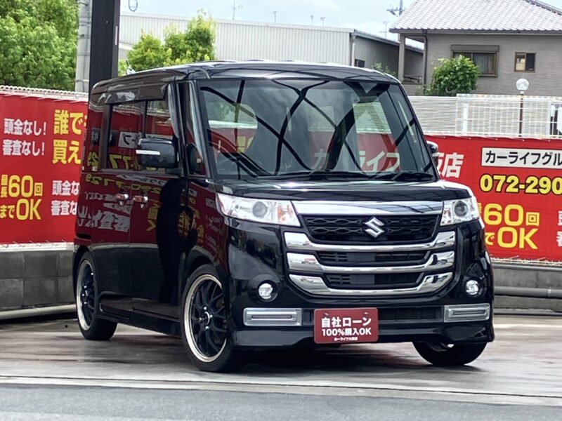 スペーシア カスタムZ ハイブリッド ターボ 【総合評価優良車】