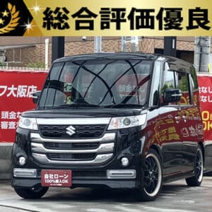スペーシア　カスタムZ　ハイブリッド　ターボ　【総合評価優良車】