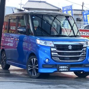 スペーシアカスタム　Z　ターボ　デュアルカメラブレーキサポート　ユーティリティパッケージ装着車　【総合評価優良車】