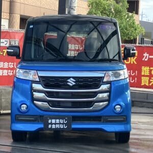 スペーシアカスタム　Z　ターボ　デュアルカメラブレーキサポート　ユーティリティパッケージ装着車　【総合評価優良車】