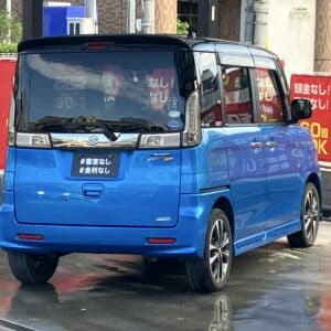 スペーシアカスタム　Z　ターボ　デュアルカメラブレーキサポート　ユーティリティパッケージ装着車　【総合評価優良車】