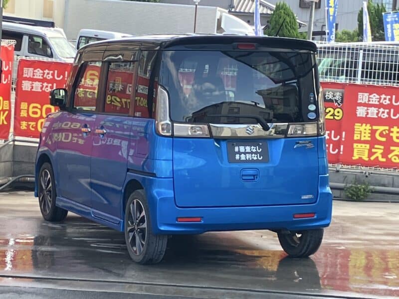 スペーシアカスタム Z ターボ デュアルカメラブレーキサポート ユーティリティパッケージ装着車 【総合評価優良車】