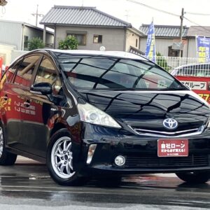 プリウスα　Sチューンブラック　【総合評価優良車】