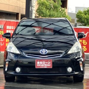 プリウスα　Sチューンブラック　【総合評価優良車】
