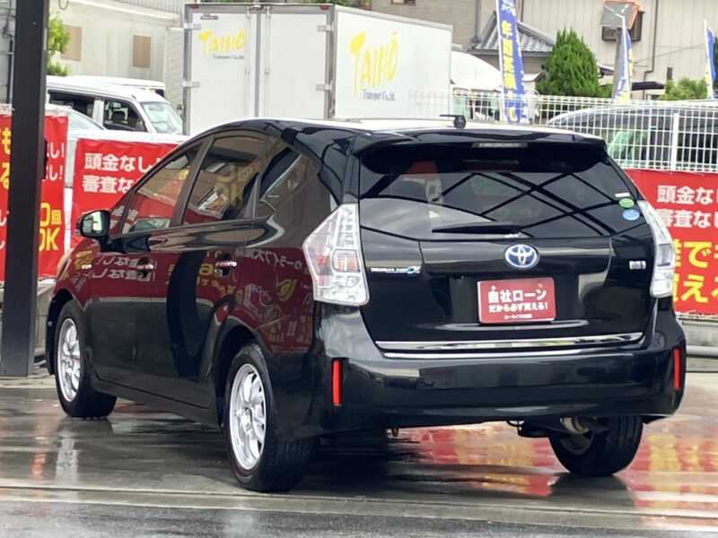 プリウスα Sチューンブラック 【総合評価優良車】