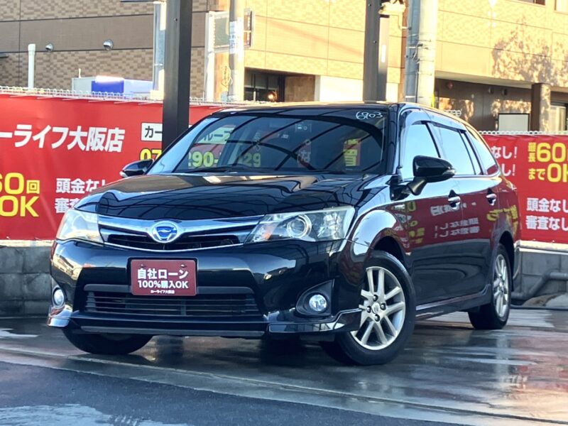 カローラフィールダー　ハイブリッドG　エアロツアラー・W×B