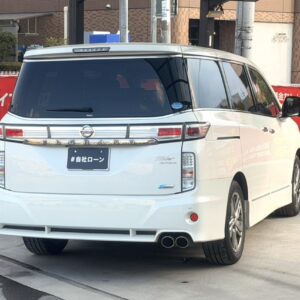 エルグランド ライダー 黒本革シート