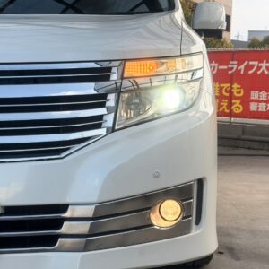 エルグランド ライダー 黒本革シート