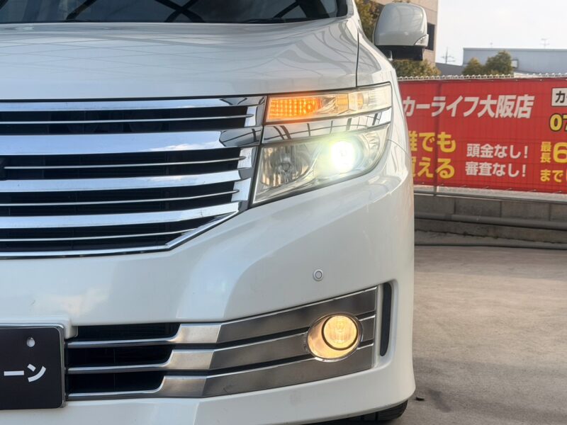 エルグランド ライダー 黒本革シート