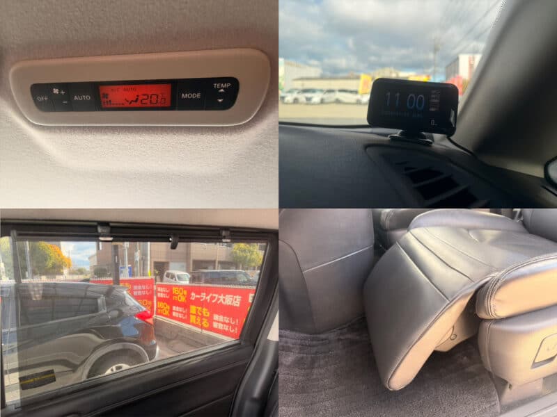 エルグランド ライダー 黒本革シート