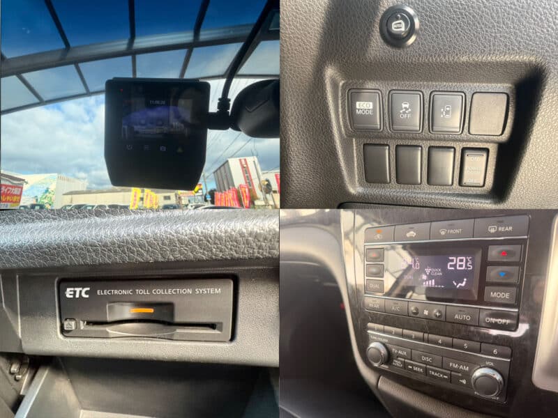 エルグランド ライダー 黒本革シート