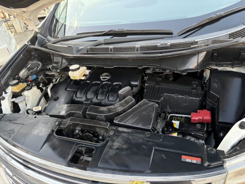 エルグランド ライダー 黒本革シート