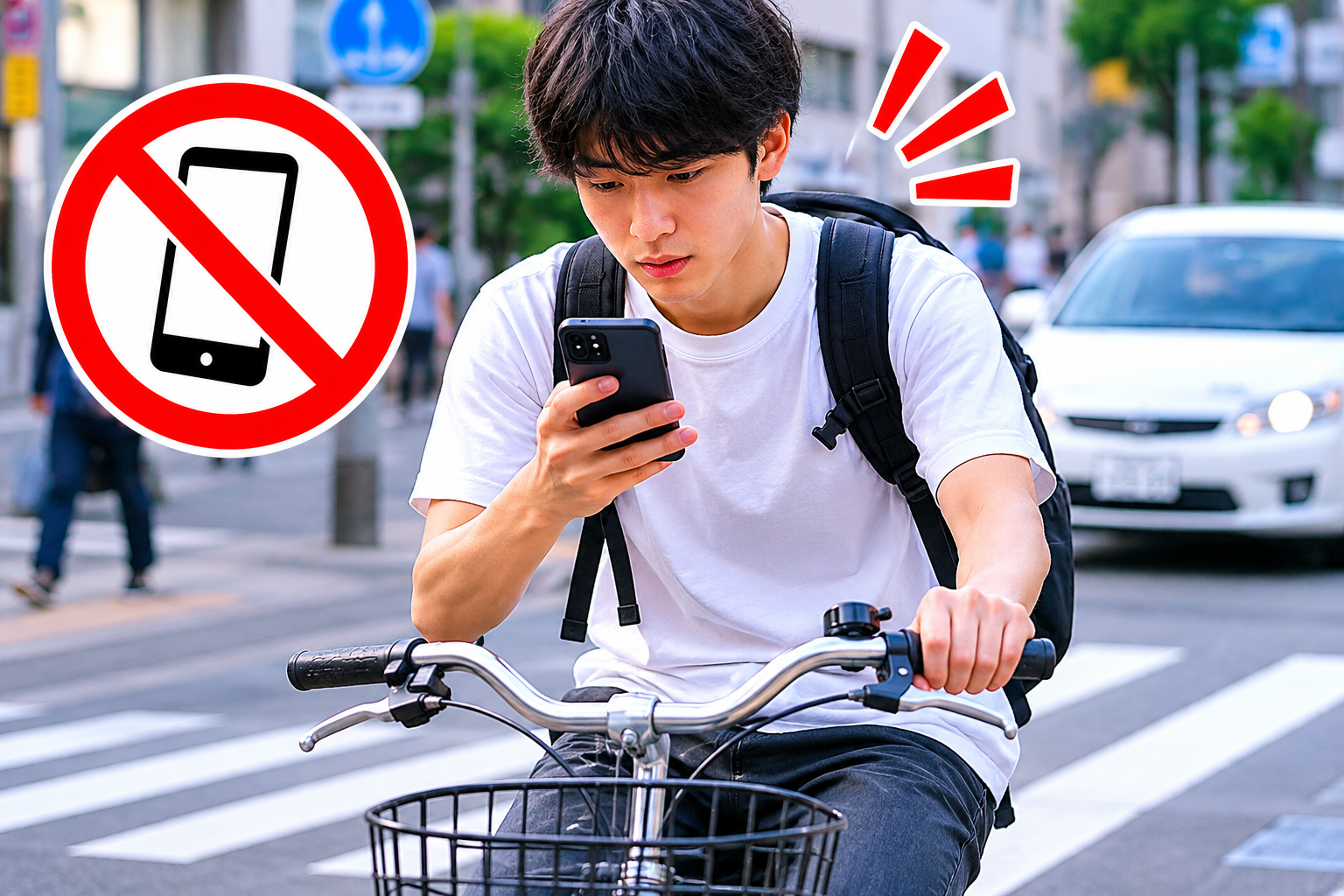 知らないと危険⚠️ 自転車の交通ルールまとめ🚲