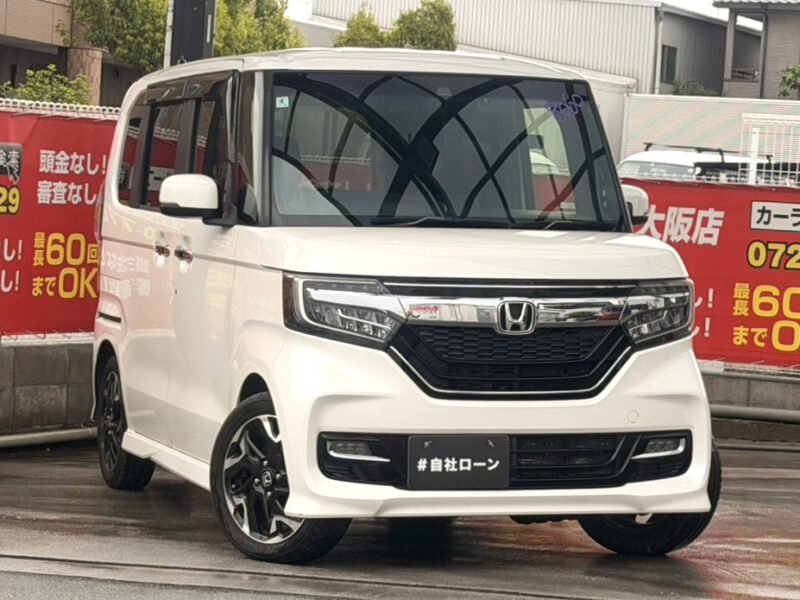 N-BOXカスタム G Lターボホンダセンシング【総合評価優良車】