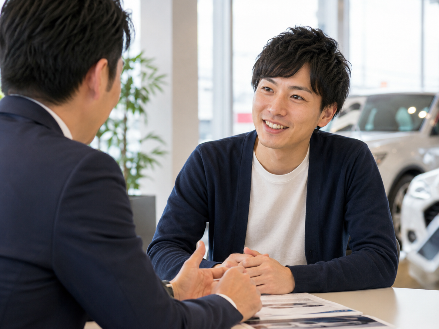 車の購入相談をして前向きになった人