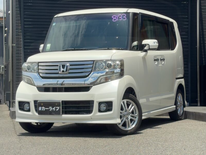 N-BOXカスタム　G・Lパッケージ【総合評価優良車】【ワンオーナー】