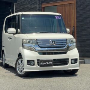 N-BOXカスタム G・Lパッケージ【総合評価優良車】【ワンオーナー】