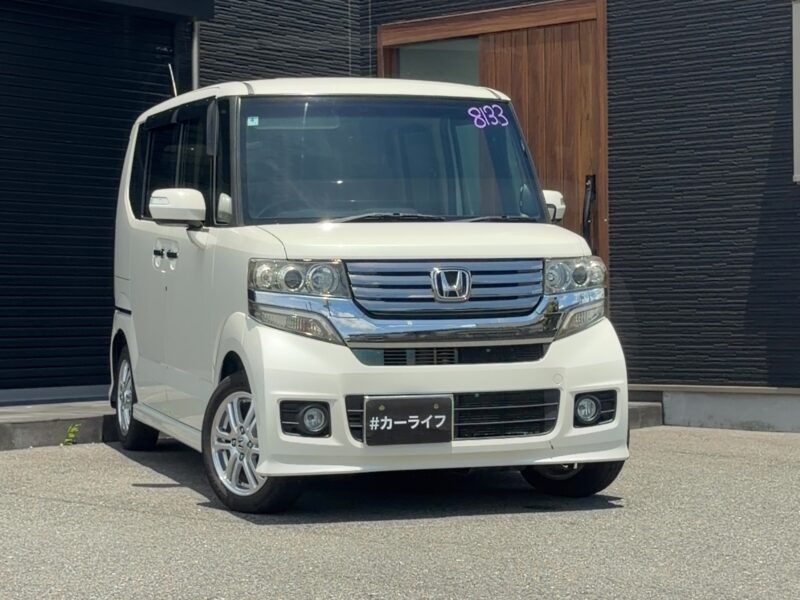 N-BOXカスタム G・Lパッケージ【総合評価優良車】【ワンオーナー】