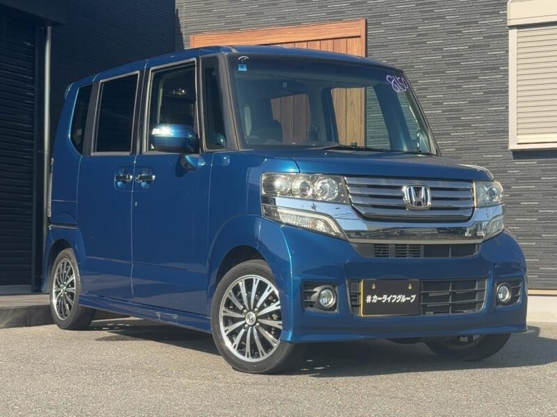 N-BOXカスタム Gターボパッケージ【ワンオーナー車】