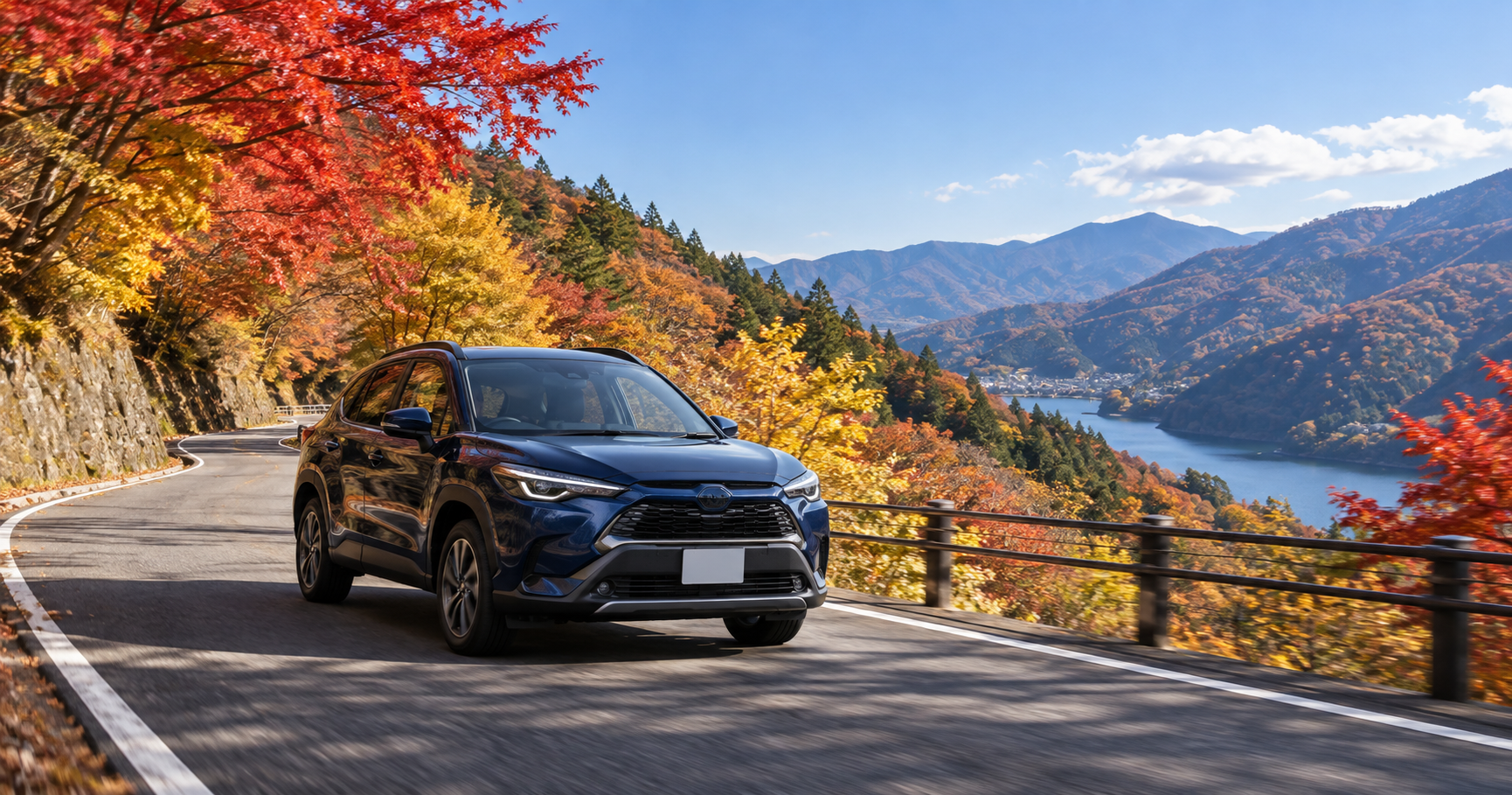 紅葉ドライブで気をつけたい！濡れた落ち葉・霧・山道の安全運転