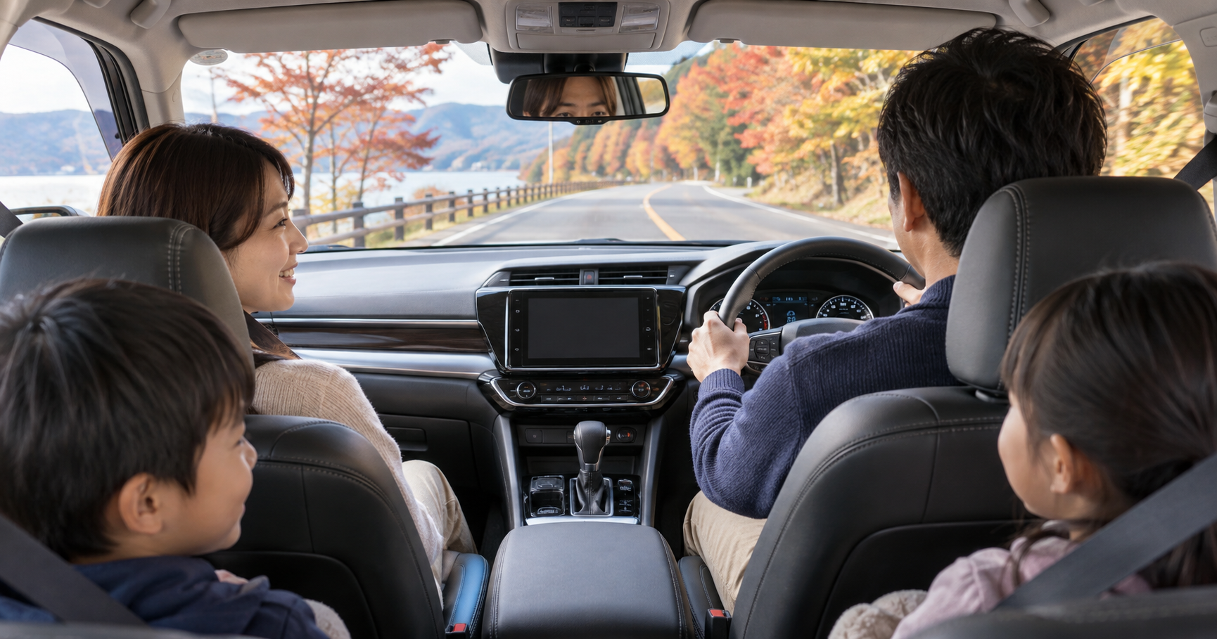 急操作を避けて滑らかに運転するドライバー