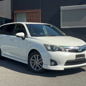 トヨタ カローラフィールダー ハイブリッドGエアロツアラーW×B【総合評価優良車】