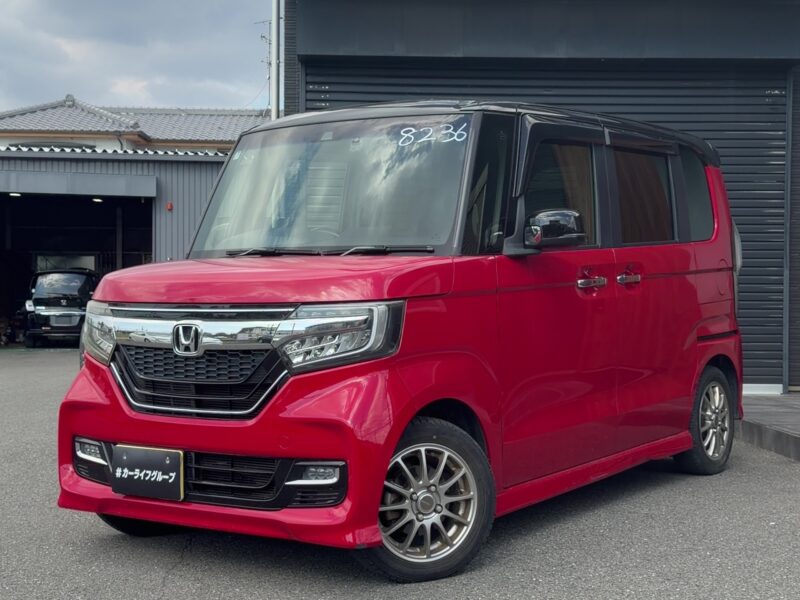 N-BOXカスタムG・EXターボホンダセンシング | 審査なし自社ローンの